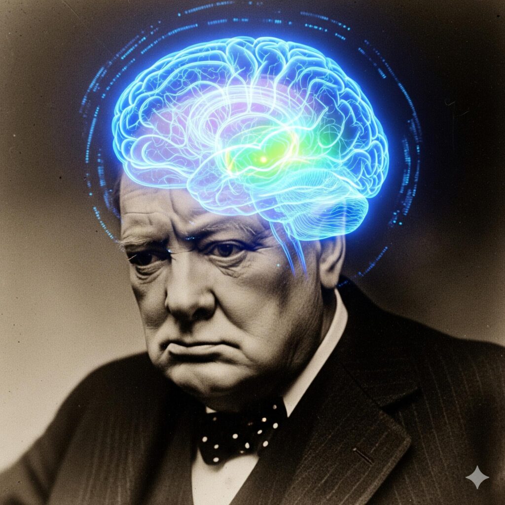 Featured Image for Winston Churchill's Technology Insights for Today's AI Age