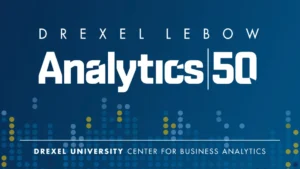 Joseph Byrum is a two-time winner of the Drexel LeBow Analytics 50 Distinction