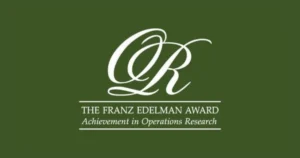 Joseph Byrum won the Franz Edelman Award for Achievement in Operations Research